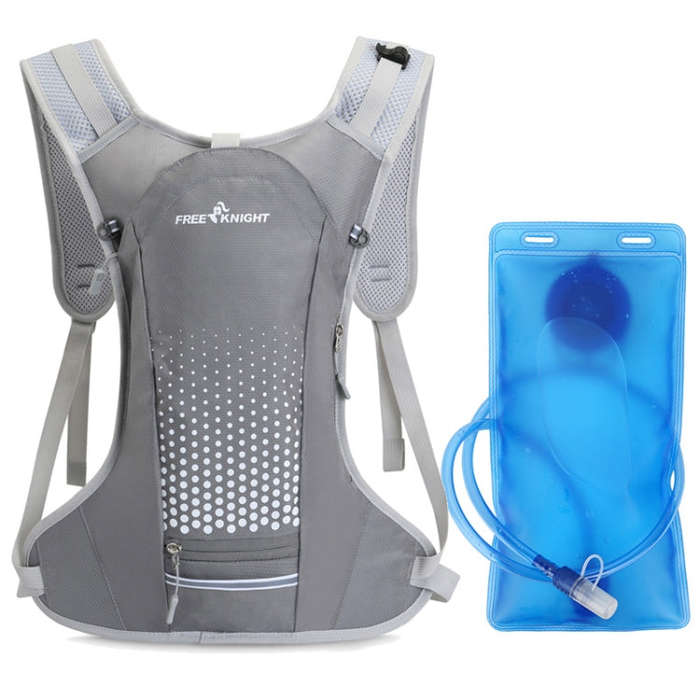 FREE KNIGHT FK0215S Outdoor Cycling Water Bag Vest Hiking Water Supply Backpack with 2L Drinking ...