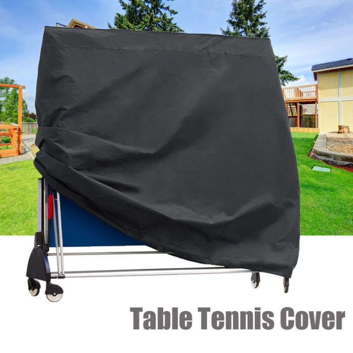 Outdoor Waterproof And Dustproof Table Tennis Table Cover, 165x70x185cm