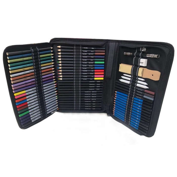 72 in 1 Sketch Pencil Color Lead Set Student Hand-Painted Art Color Pencil, Hand-Painted Art Pencil
