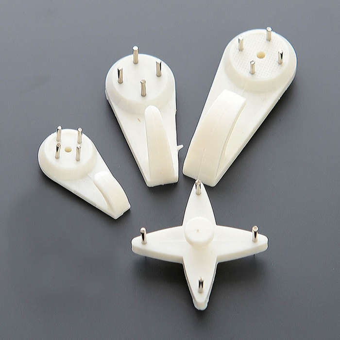 30pcs Press-Free Hanging Nail Hook Strong Wall Invisible Staple Photo Frame Photo Wall Without Tr...