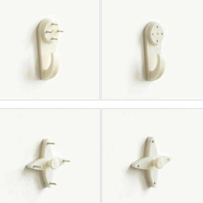 30pcs Press-Free Hanging Nail Hook Strong Wall Invisible Staple Photo Frame Photo Wall Without Tr...
