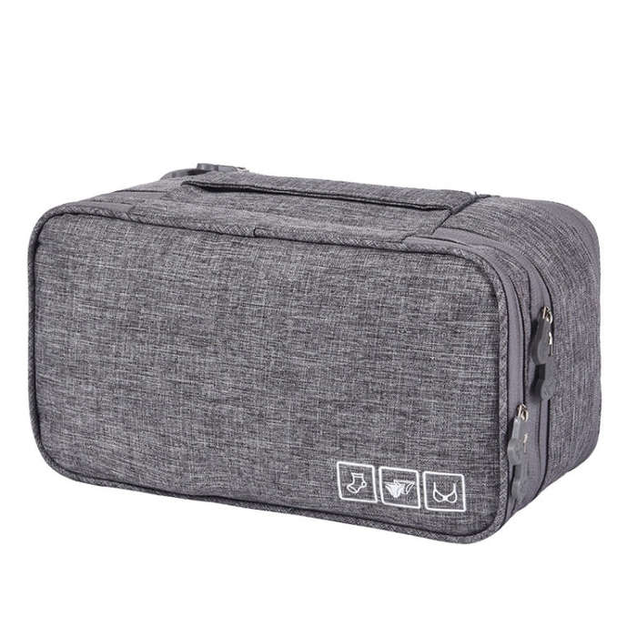 Travel Waterproof Storage Bag Underwear Storage Finishing Bag, Black, Gray, Violet, Wine Red, Sky...