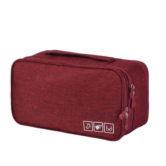Travel Waterproof Storage Bag Underwear Storage Finishing Bag, Black, Gray, Violet, Wine Red, Sky...