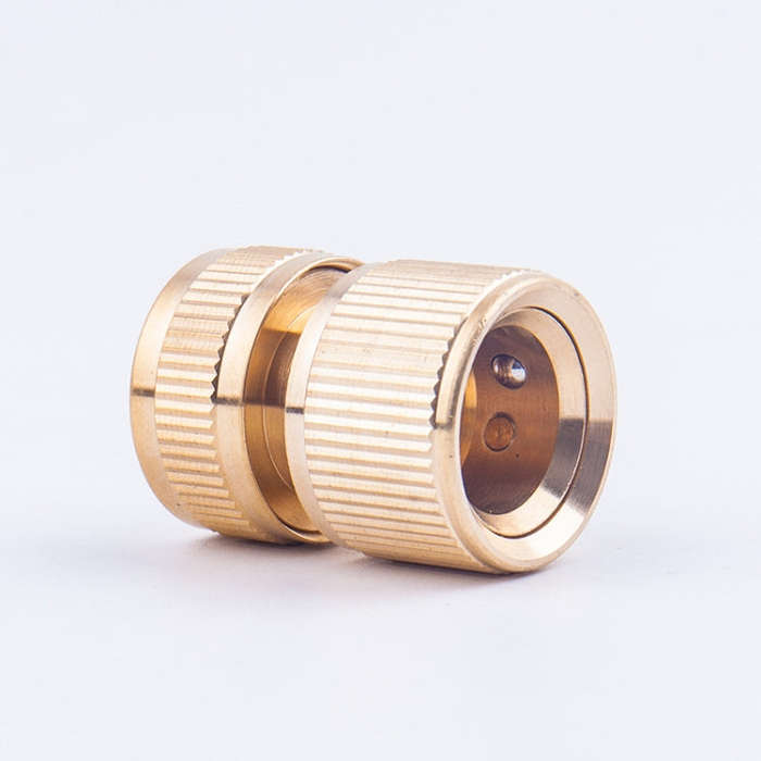 Car Washing Garden Water Pipe Pure Copper Quick Connect Water Joint, 4pcs Copper