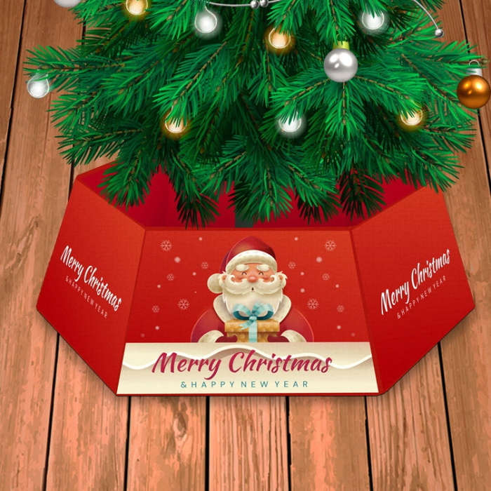 Decoration Christmas Tree Dress Christmas Tree Border Decoration, 001, 002, 003, 004, 005, 006