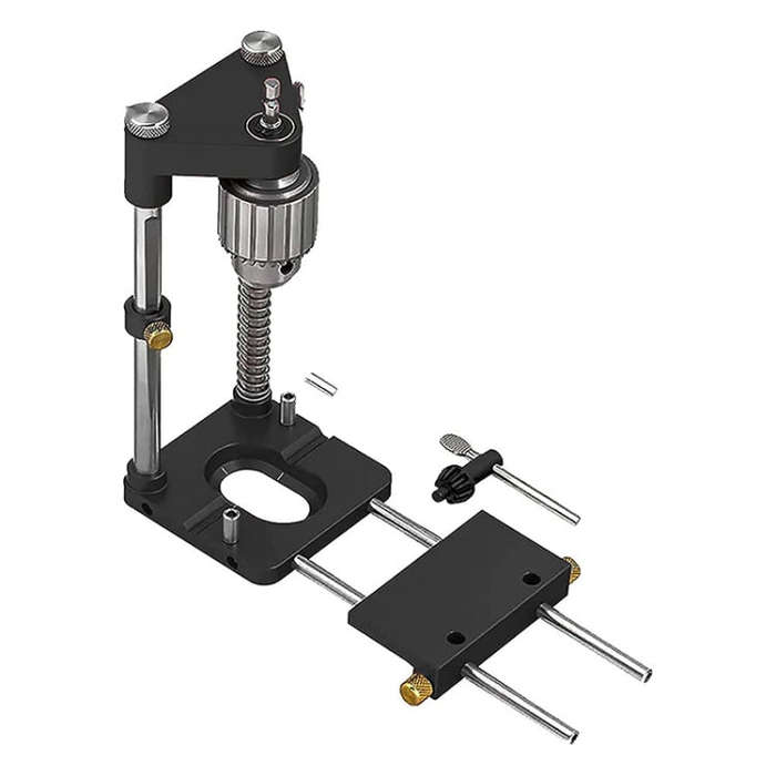 Accurate Positioning Belt Drilling Wood Drill Woodworking Locator Accessories Tool,Style:, Plasti...