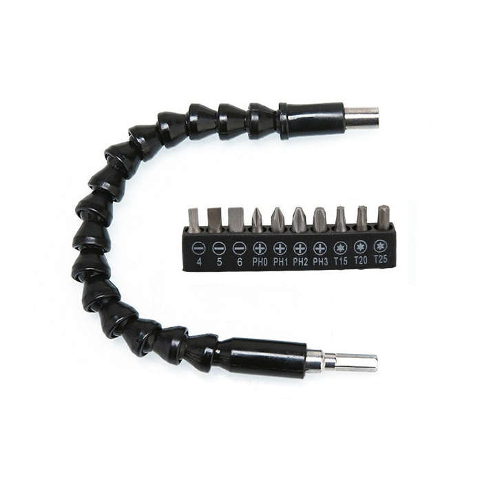 Electric Drill Universal Coupling Sleeve Bit Set Multifunctional Flexible Shaft Electric Drill Ac...