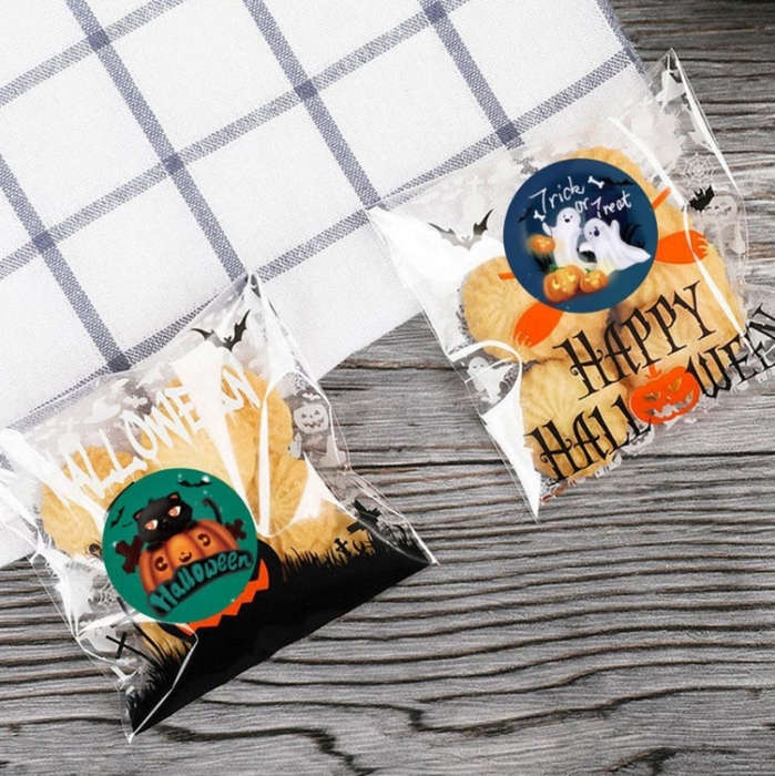 Halloween Childrens Toy Stickers Gift Decoration Gift Sealing Stickers, 2.5cm / 1 Inch
