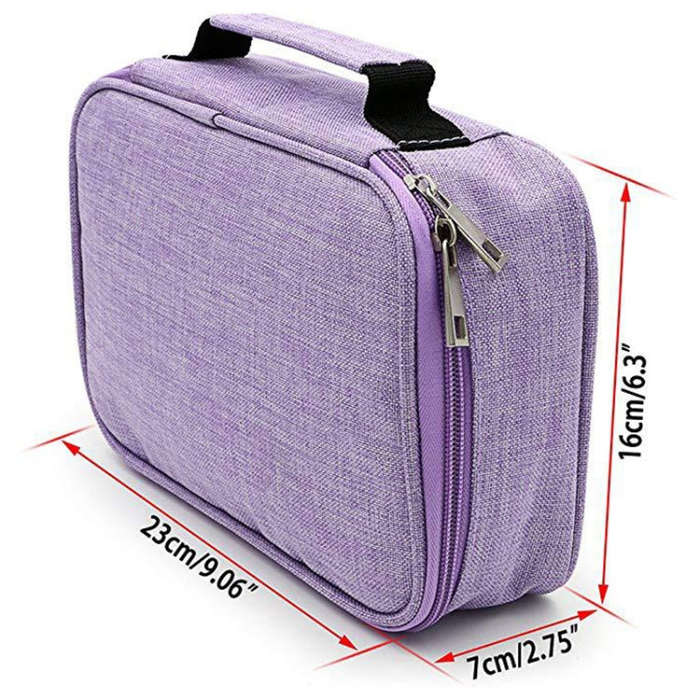 Waterproof Pencil Case 72 Color Large Capacity Sketch Pencil Bag Stationery Set