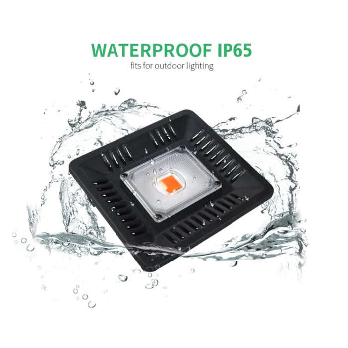 Ultra-Thin LED Plant Light, Full Spectrum COB Growth Light, Vegetable, Fruit & Flower Greenhouse ...
