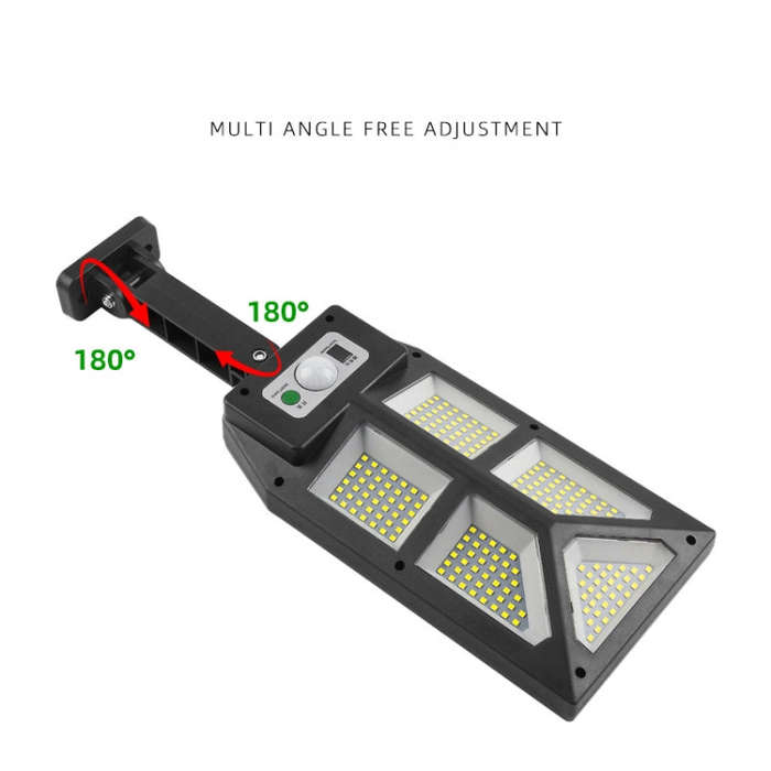 Solar Outdoor Human Body Induction Wall Light Garden Fence Street Light, TG-TY100 196 LED