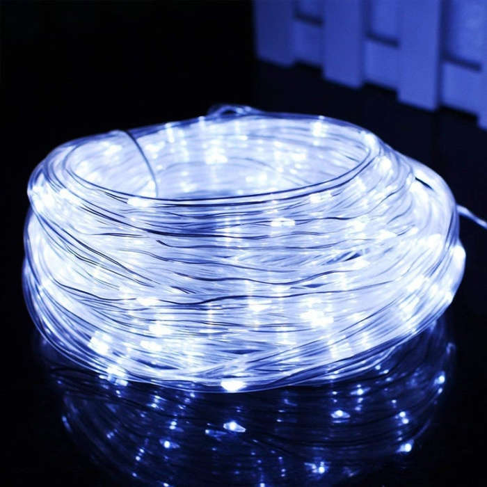 Holiday Party Decoration Tube String Lights LED Garden Decoration Casing Light with Remote Contro...