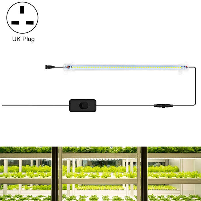 LED Plant Lamp Household Full Spectral Filling Hard Lamp Strip, Style:, 30cm 1 Head, 30cm 2 Head,...
