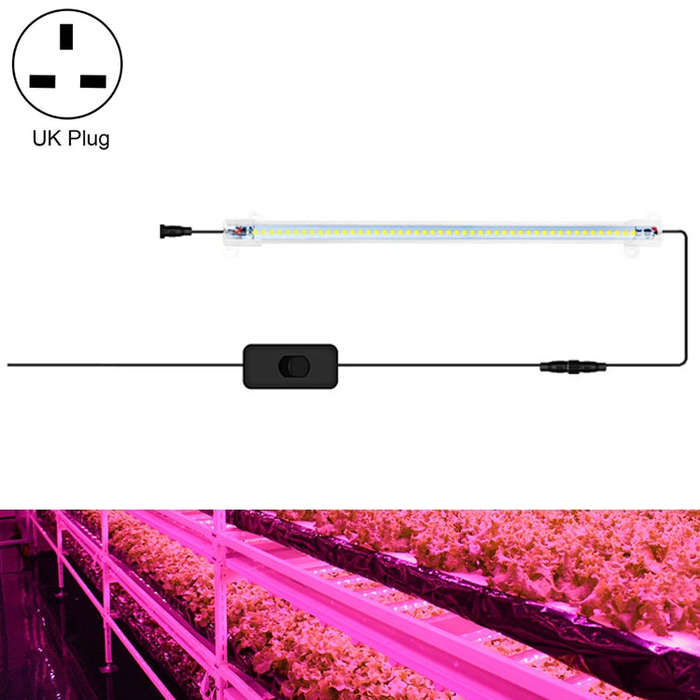 LED Plant Lamp Household Full Spectral Filling Hard Lamp Strip, Style:, 30cm 1 Head, 30cm 2 Head,...
