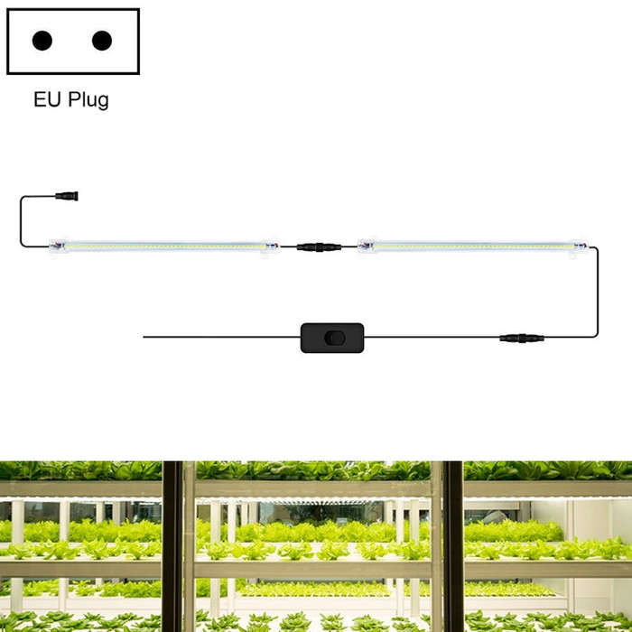 LED Plant Lamp Household Full Spectral Filling Hard Lamp Strip, Style:, 30cm 1 Head, 30cm 2 Head,...