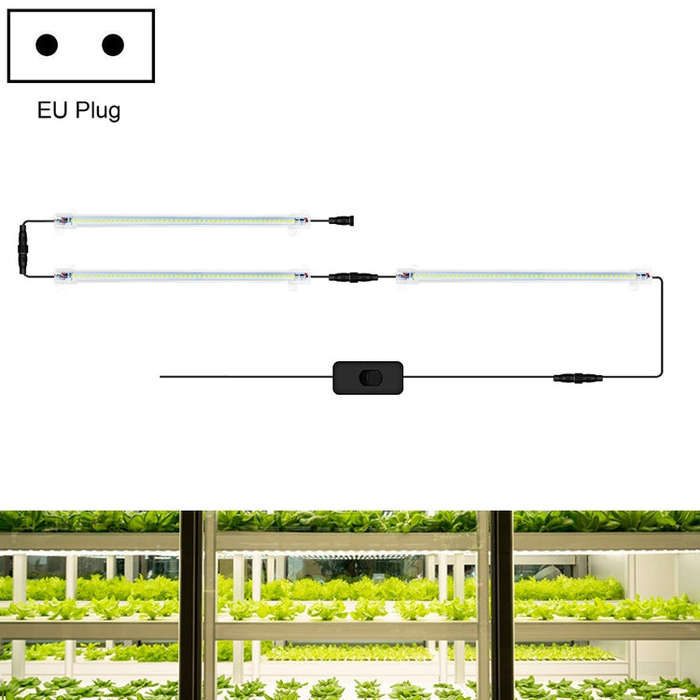 LED Plant Lamp Household Full Spectral Filling Hard Lamp Strip, Style:, 30cm 1 Head, 30cm 2 Head,...