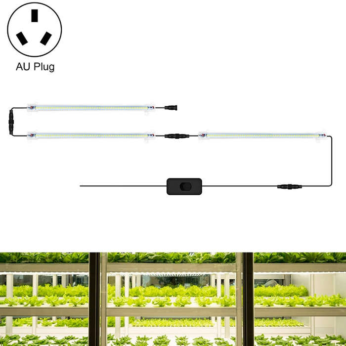 LED Plant Lamp Household Full Spectral Filling Hard Lamp Strip, Style:, 30cm 1 Head, 30cm 2 Head,...
