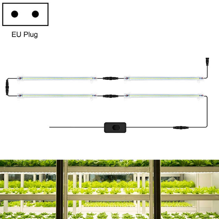 LED Plant Lamp Household Full Spectral Filling Hard Lamp Strip, Style:, 30cm 1 Head, 30cm 2 Head,...