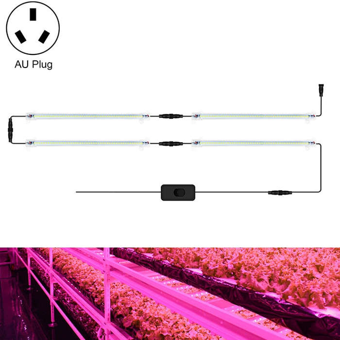 LED Plant Lamp Household Full Spectral Filling Hard Lamp Strip, Style:, 30cm 1 Head, 30cm 2 Head,...