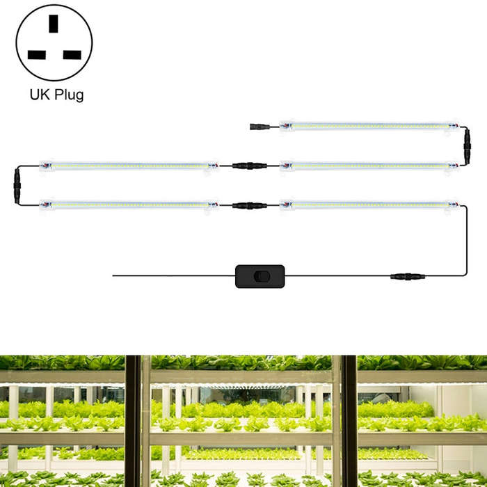 LED Plant Lamp Household Full Spectral Filling Hard Lamp Strip, Style:, 30cm 1 Head, 30cm 2 Head,...