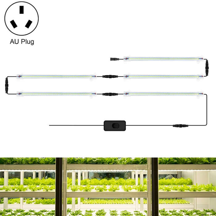 LED Plant Lamp Household Full Spectral Filling Hard Lamp Strip, Style:, 30cm 1 Head, 30cm 2 Head,...