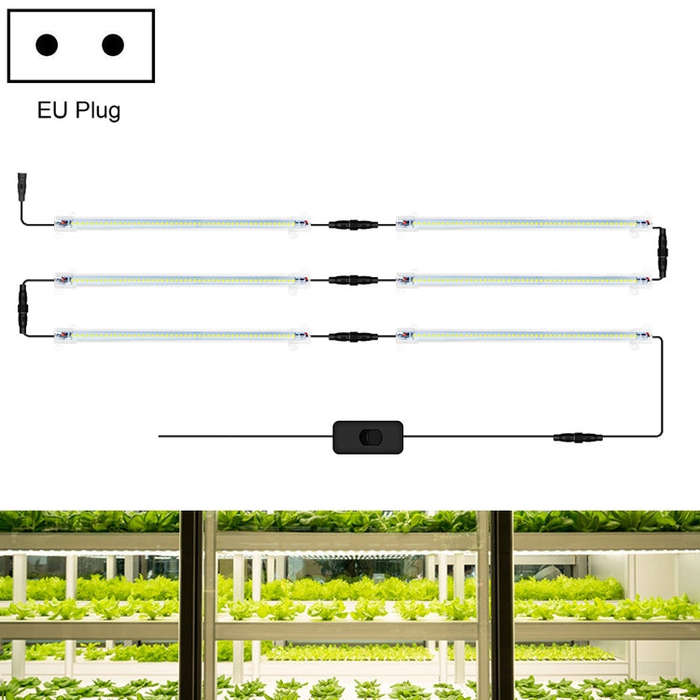 LED Plant Lamp Household Full Spectral Filling Hard Lamp Strip, Style:, 30cm 1 Head, 30cm 2 Head,...