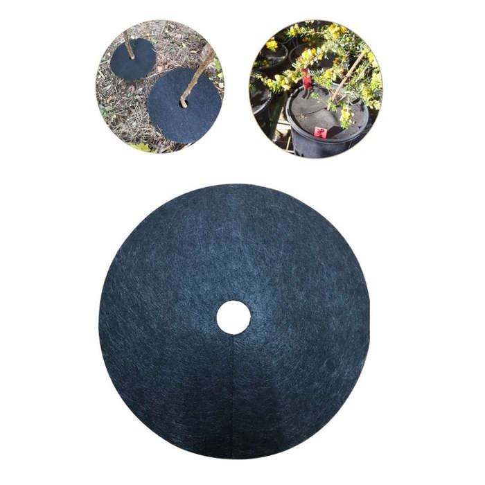 Ecological Anti-Grass Non-Woven Cloth Gardening Floor Cover Cloth Breathable Moisturizing Can Red...