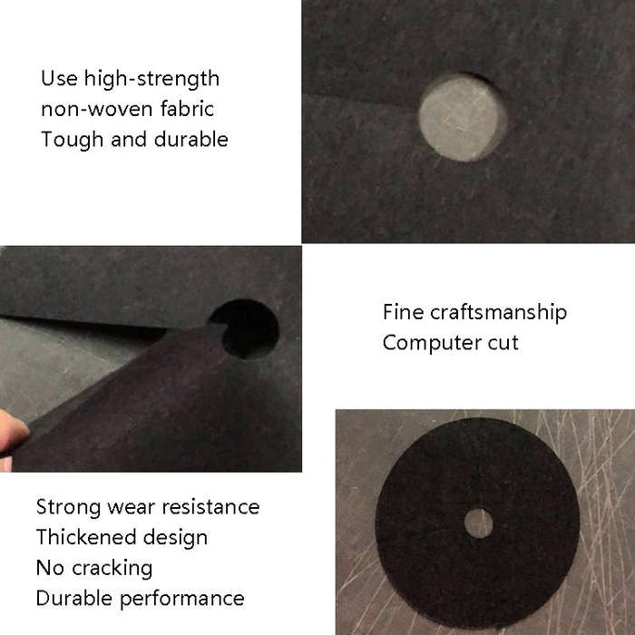Ecological Anti-Grass Non-Woven Cloth Gardening Floor Cover Cloth Breathable Moisturizing Can Red...
