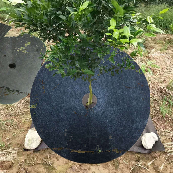 Ecological Anti-Grass Non-Woven Cloth Gardening Floor Cover Cloth Breathable Moisturizing Can Red...