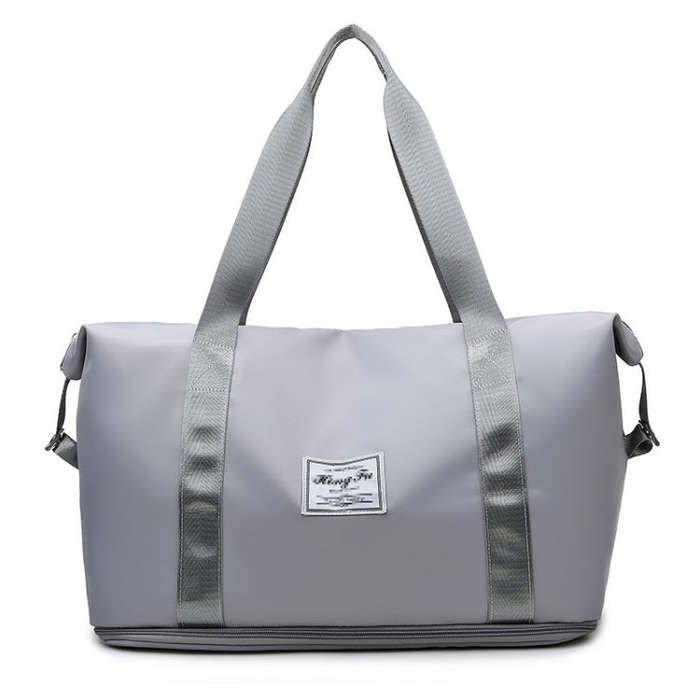 Travel Bag Large Capacity One-Shoulder Handbag Sports Gym Bag Dry And Wet Separation Duffel Bag, ...
