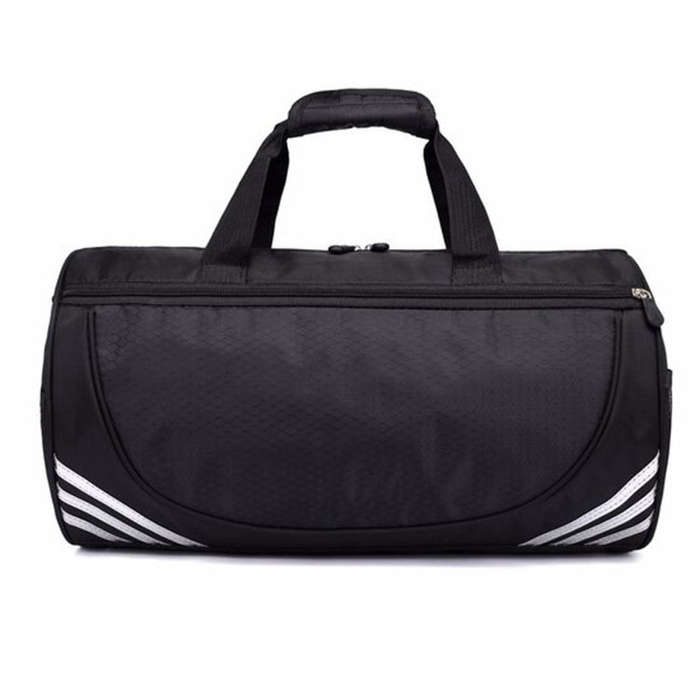 Leisure Sports Fitness Bag Men And Women One-Shoulder Diagonal Portable Cylindrical Travel Bag, L...