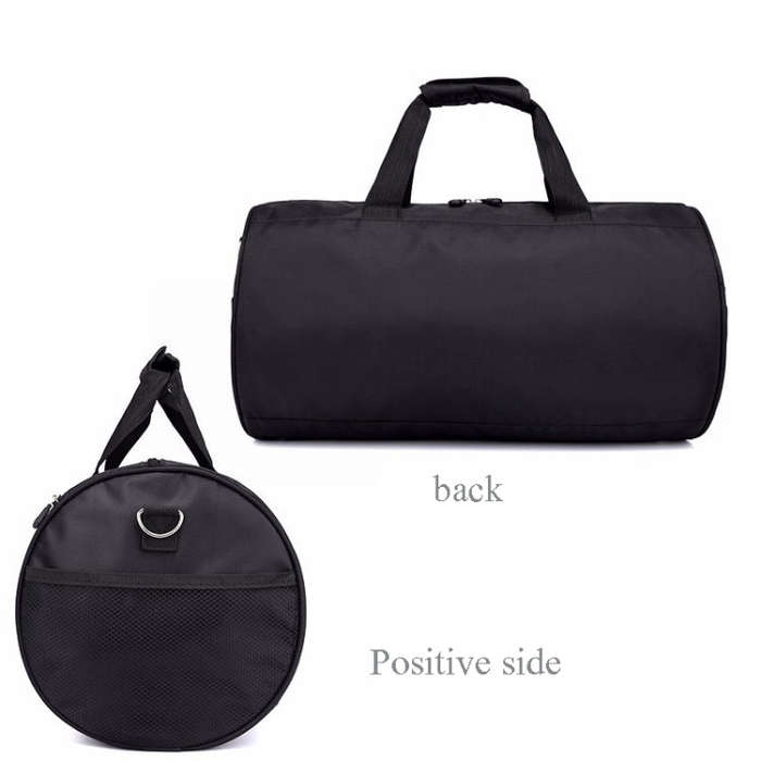 Leisure Sports Fitness Bag Men And Women One-Shoulder Diagonal Portable Cylindrical Travel Bag, L...