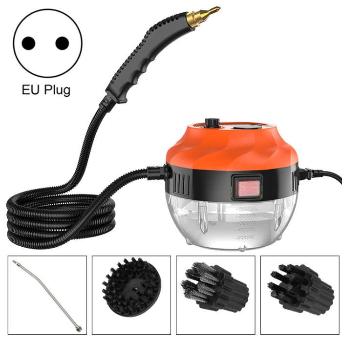 Steam Cleaner High Temperature Sterilization Cleaning Machine with 1L Water Tank, 220V EU Plug, 2...