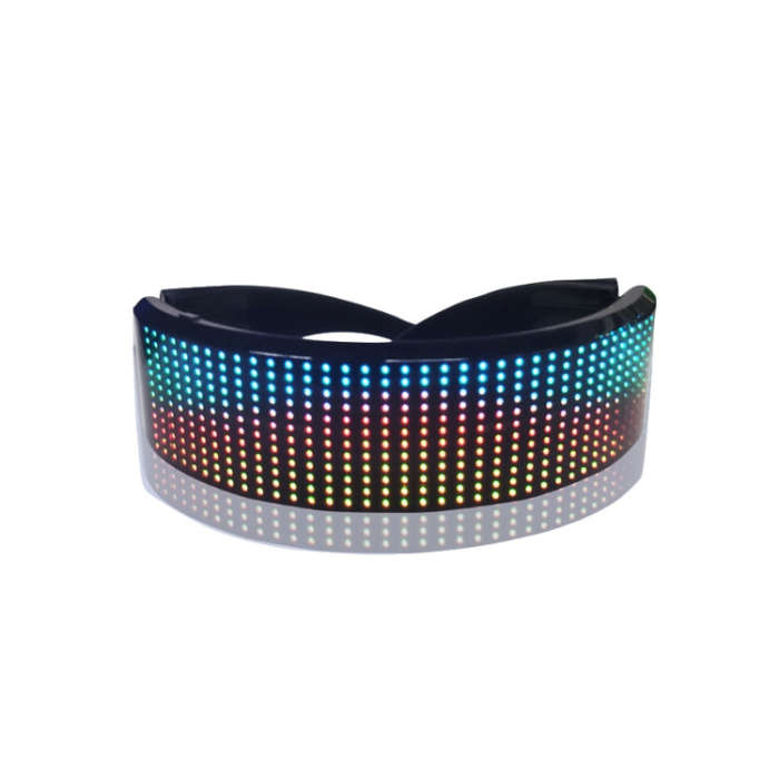 Blinds APP Bluetooth Full Color Luminous Glasses, Luminous Glasses