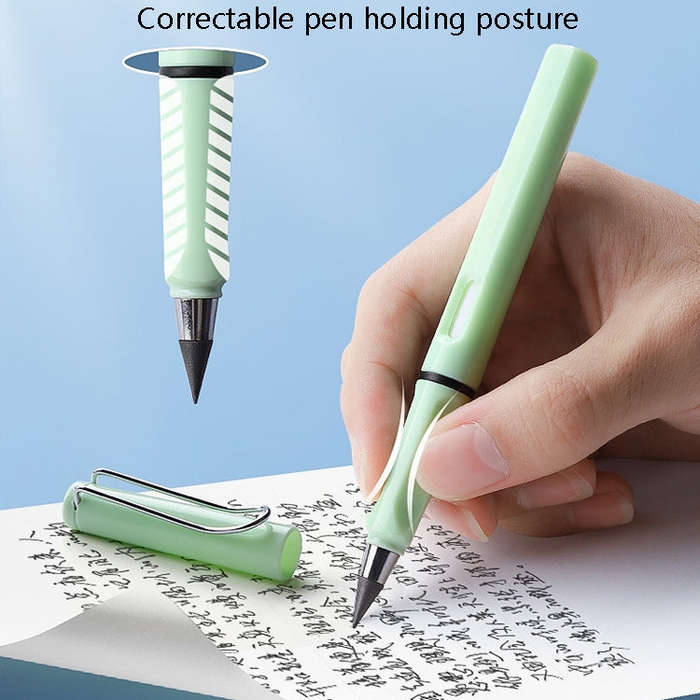 5 PCS No Ink No Need To Sharpen Drawing Sketch Pen Not Easy To Break Erasable HB Writing Pencil, ...