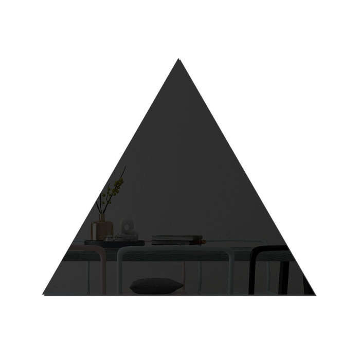 Ym300 16 PCS / Set Home Personal Wall Stickers DIY Acrylic Wall Decorative Mirror, Hexagon Black,...