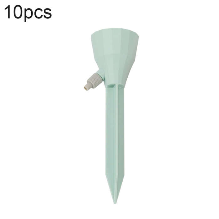 10pcs Household Potted Plant Drip Irrigation Adjustable Automatic Watering Device, Pink, Green, B...