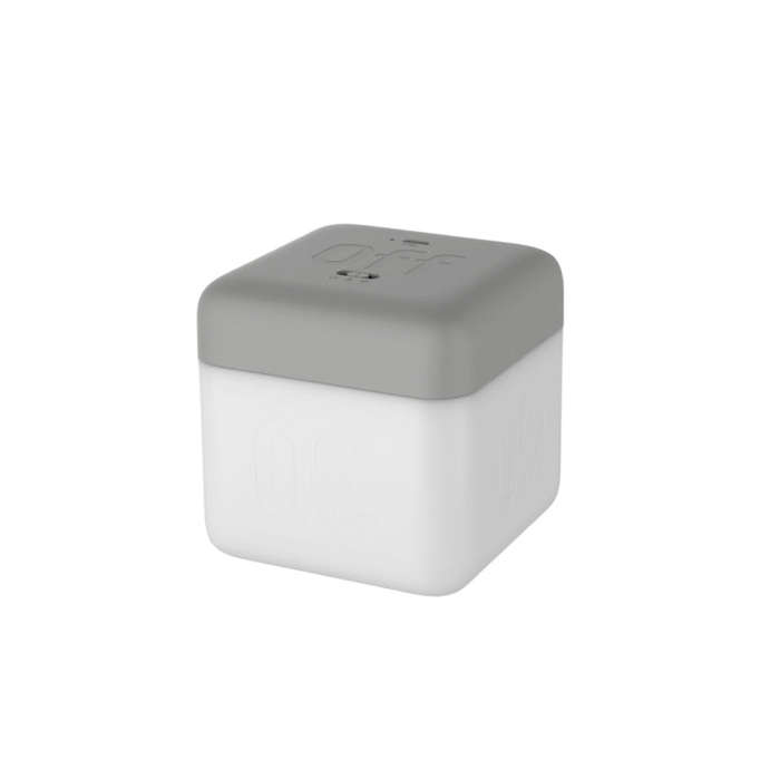 Square Flip Polyhedral Timing Night Light, Grey, Orange, Green, Dark Wood Grain, Light Wood Grain...