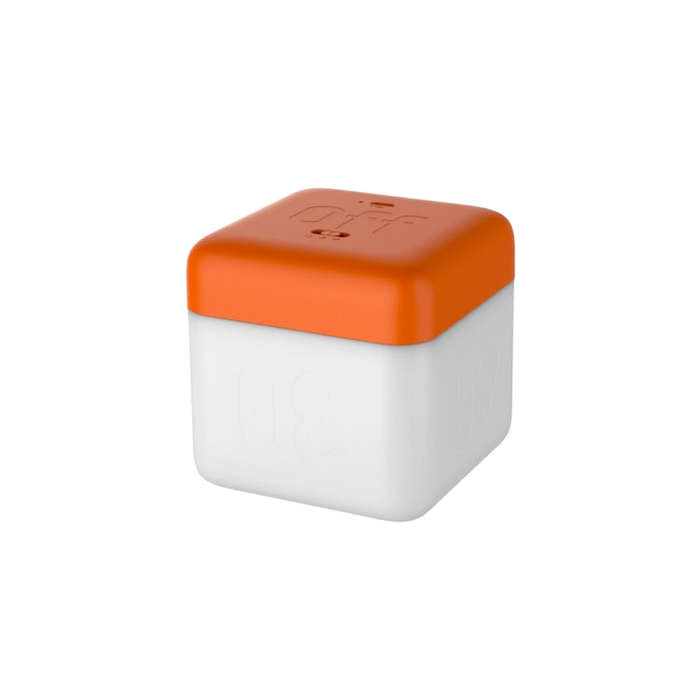 Square Flip Polyhedral Timing Night Light, Grey, Orange, Green, Dark Wood Grain, Light Wood Grain...