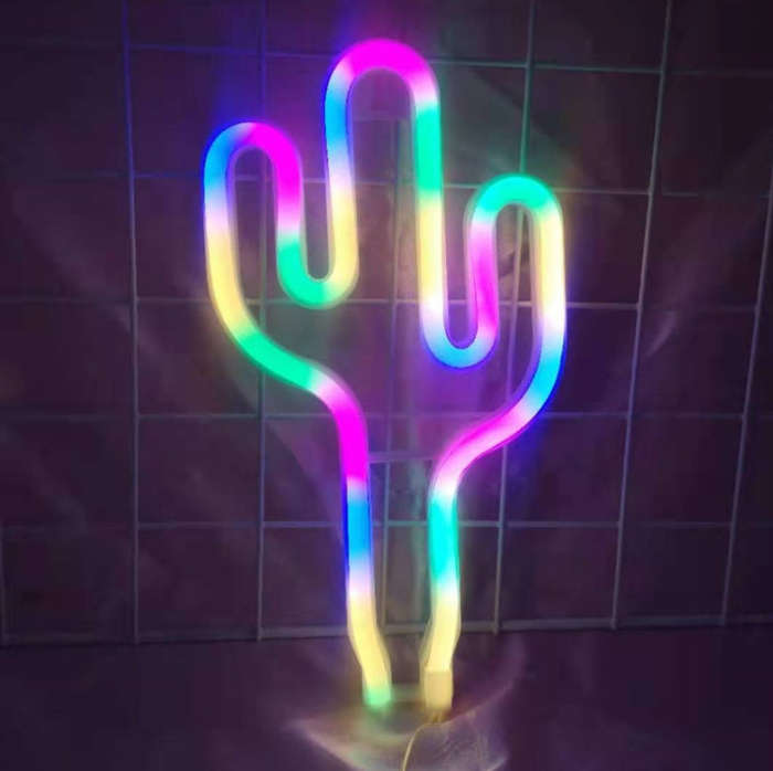 Neon LED Modeling Lamp Decoration Night Light, Power Supply: