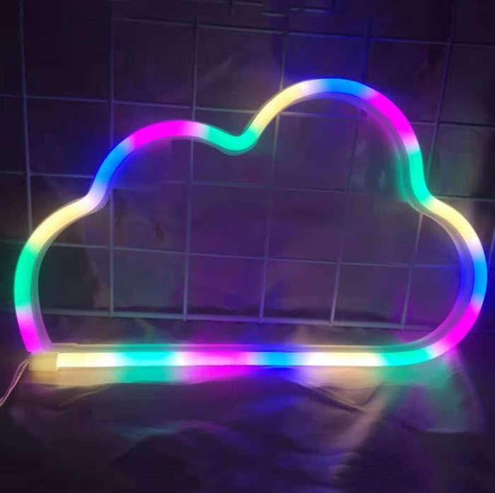 Neon LED Modeling Lamp Decoration Night Light, Power Supply:
