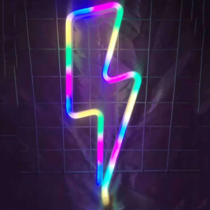Neon LED Modeling Lamp Decoration Night Light, Power Supply: