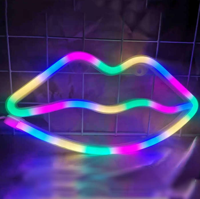 Neon LED Modeling Lamp Decoration Night Light, Power Supply: