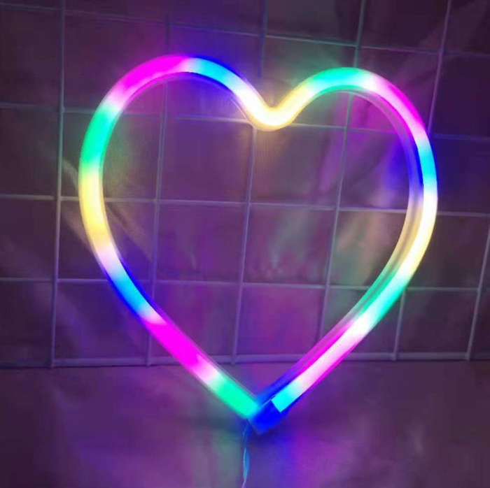 Neon LED Modeling Lamp Decoration Night Light, Power Supply: