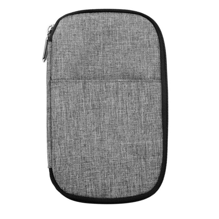 OMOUBOI Outdoor Travel Storage Bag Multi-Function Passport Package, Black, Red, Dark Blue, Gray W...