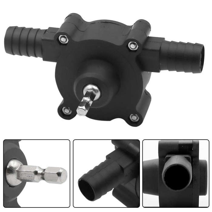 Home Small Flashlight Drill Pump Convenient DC Pumping Machine, Small Flashlight Drill Pump