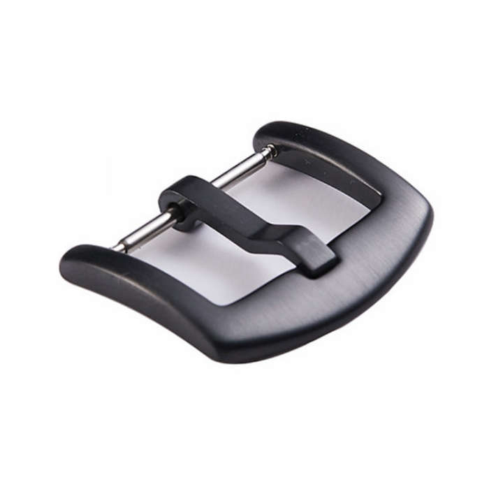 3 PCS 316L Stainless Steel Watch Buckle Watch Accessories, 18mm Silver, 18mm IP Black, 20mm Silve...