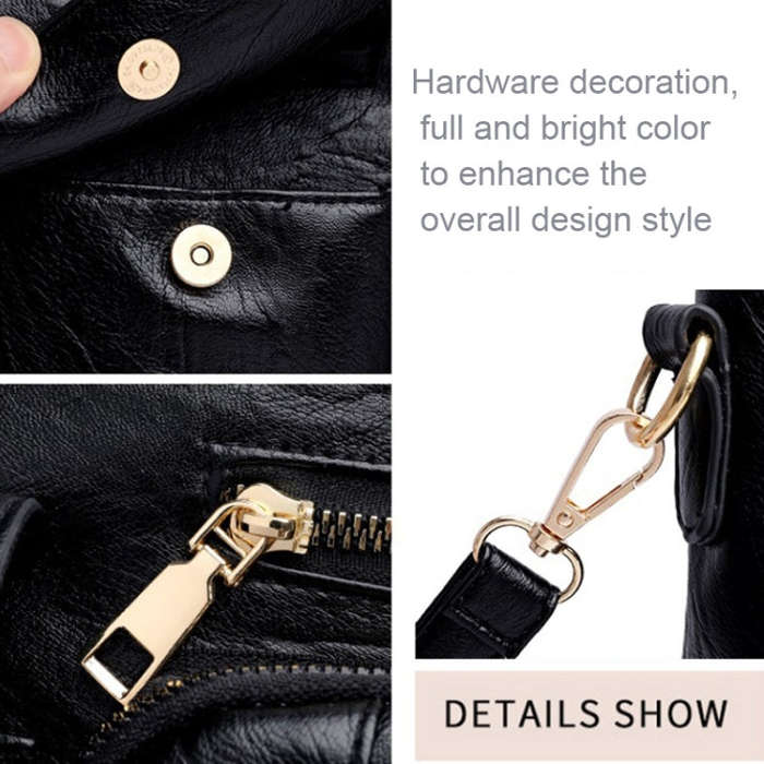 Large-capacity Messenger Bag Handbag Multi-pocket Shoulder Bag Middle-aged Mother Bag, Yellow, Re...