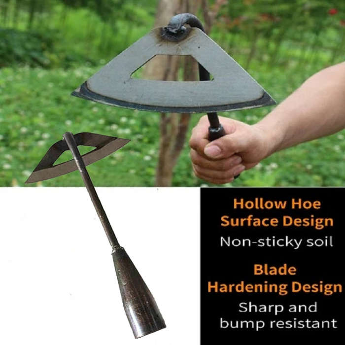 Household Hollow Garden Weeding Shovel, 30x16cm, 36x16cm