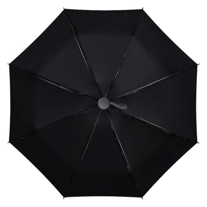 LY-0621 Five-Fold Six-bone Umbrella Simple Black Glue Sunscreen Umbrella, Six-bone Turmeric, Six-...